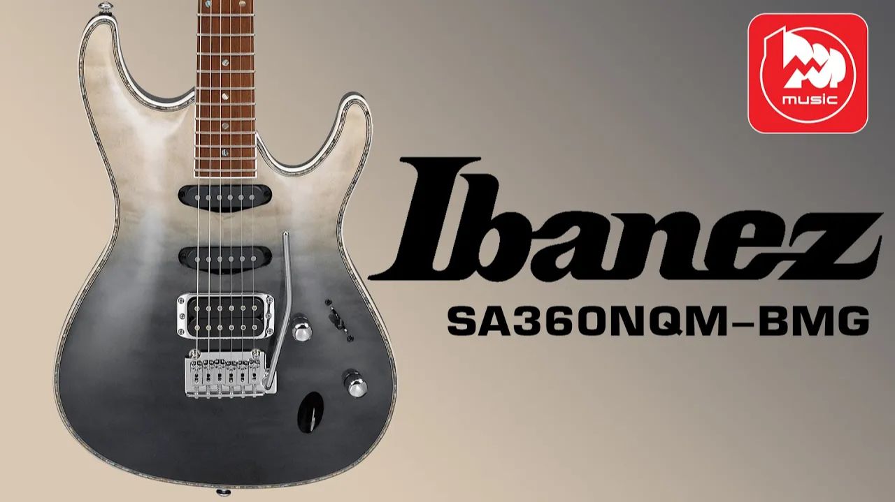 Электрогитара IBANEZ SA360NQM-BMG смотреть онлайн