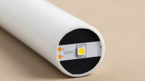 Самодельный светодиодный световой жезл из гофротрубы и LED-ленты — для аварийной сигнализации