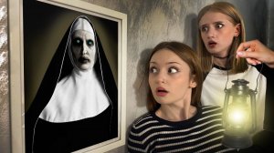 Реально! СТРАШНАЯ МОНАХИНЯ знает наш адрес!