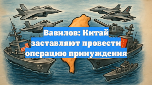 Вавилов: Китай заставляют провести операцию принуждения
