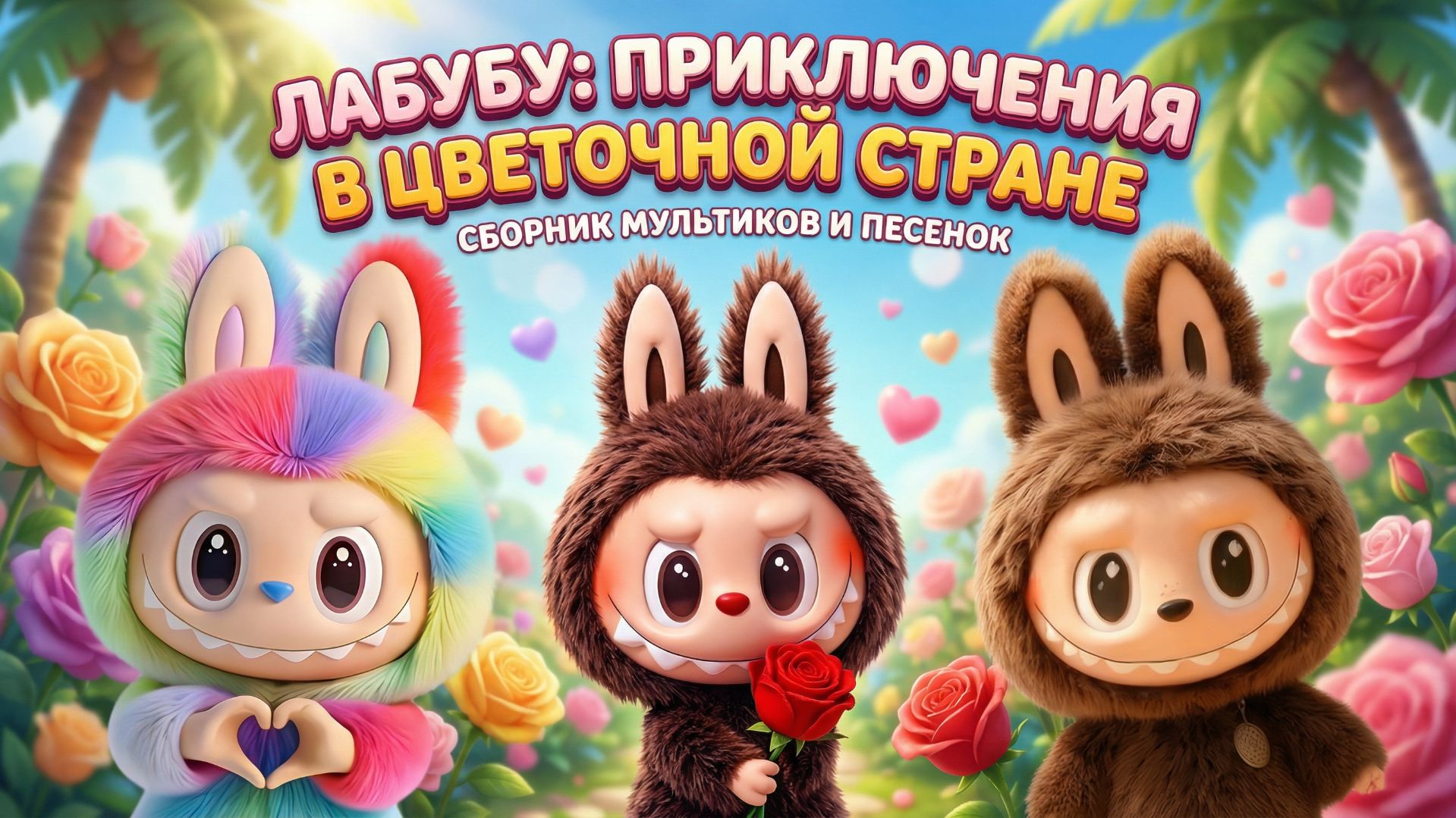 ЛАБУБУ -ВЕСЁЛЫЕ ПЕСЕНКИ И МУЛЬТИКИ ДЛЯ ДЕТЕЙ🎵 СБОРНИК МУЛЬТИКОВ ПРО ЛАБУБУ 🐾 Мультфильм ДЕТЯМ