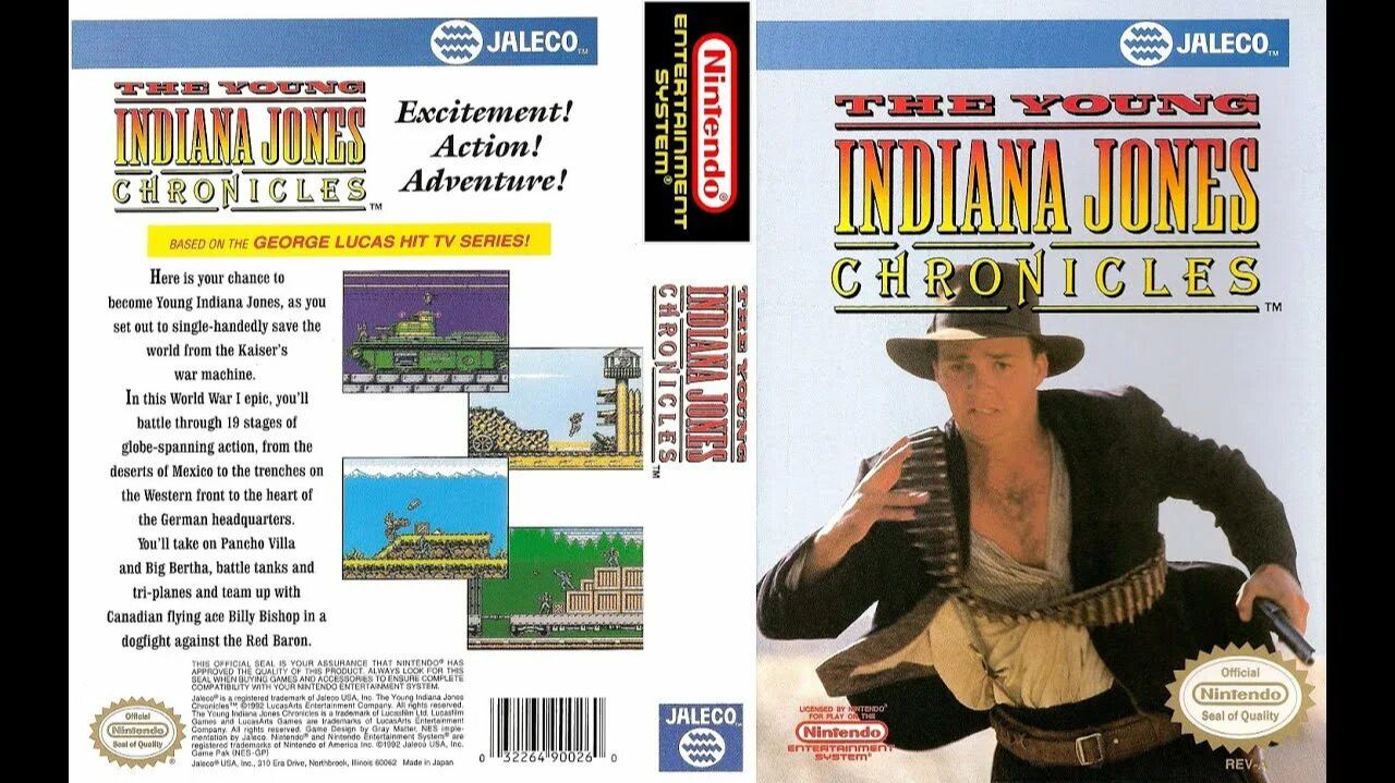 The Young Indiana Jones Chronicles (NES) смотреть онлайн
