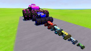 БОЛЬШОЙ И МАЛЕНЬКИЙ ПОЛИЦИЯ МАККУИН ПРОТИВ ПОРТАЛЬНОЙ ЛОВУШКИ | МУЛЬТИКИ ПРО МАШИНКИ | 4К