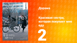 Красивая сестра, которая покупает мне еду 1 сезон 2 серия