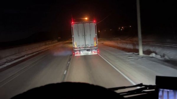 Выехал из Читы, по ночной дороге добрался до Иркутска!!!