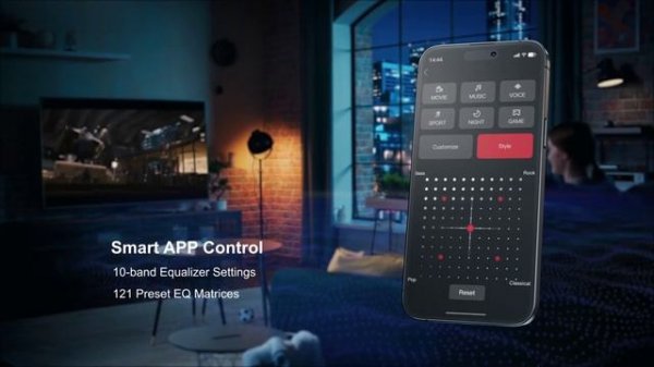 МОЩНЫЙ СаундБар 7.1 с Dolby Atmos  ULTIMEA Poseidon D80 Boom