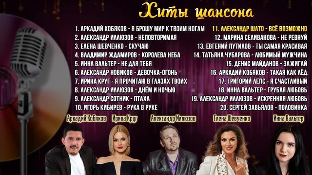 Сборник песен. Русский шансон смотреть онлайн