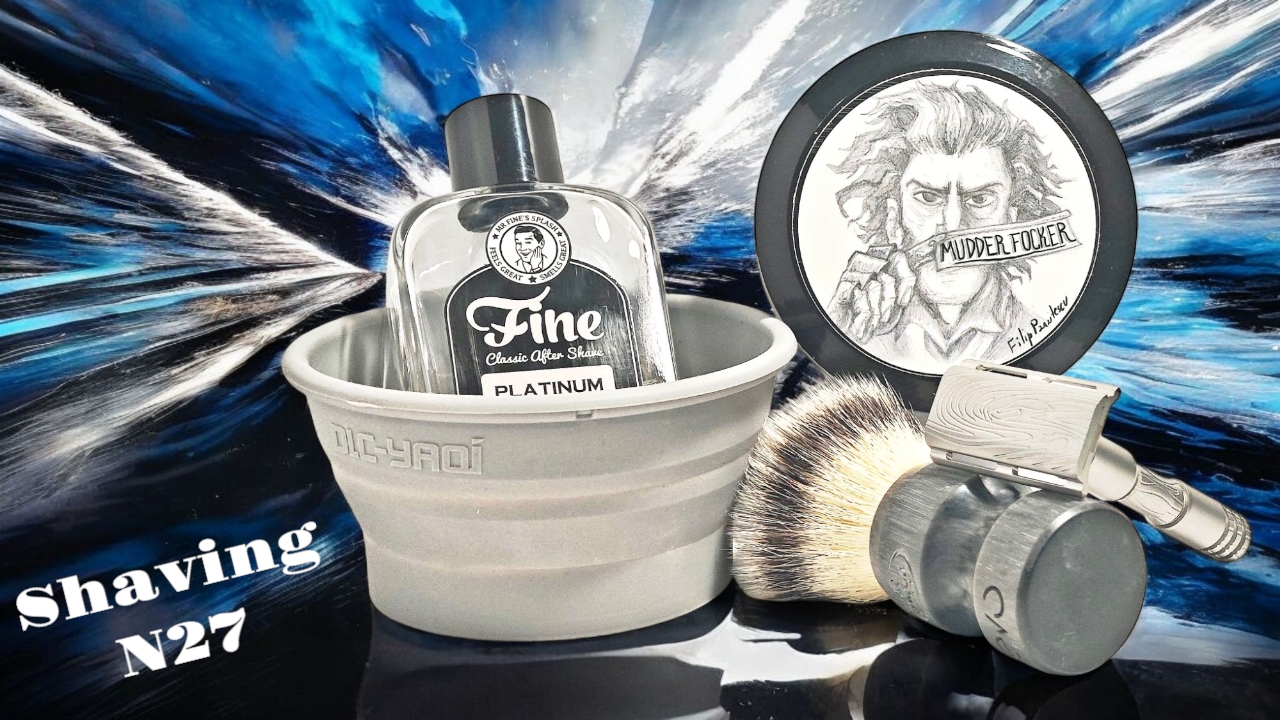 Бритье N27: Yaqi Ghost 110. Утро с Призраками - сравним 110го с 90ым.