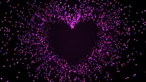 Сердце частицы // футаж