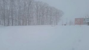 Сильная метель на Сахалине / 6 февраля 2026 года