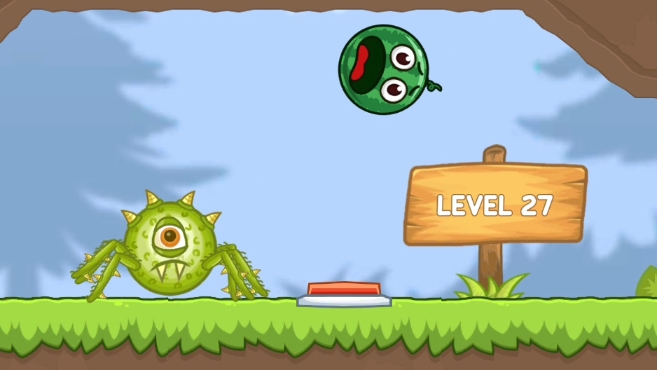 Красный шар. Красный шарик. red ball. roller ball. бегающий шар. бегающий шарик. шарик. шар.