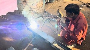 Изготовление полуприцепа трактора. Пакистан.