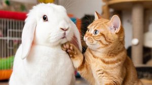 Кот и Кролик стали ДРУЗЬЯМИ! 💖 Что будет дальше?