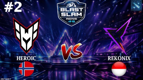 БЕШЕННЫЙ ПАДЖ! | Heroic vs Rekonix #2 (BO3) BLAST Slam 6