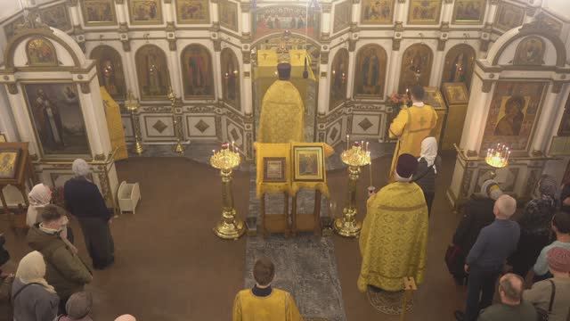 Запись трансляции 7 февраля 17:00. Всенощное бдение смотреть онлайн