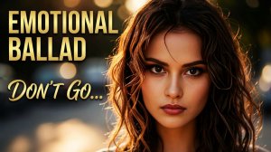 Don’t go… | AI.KA Digital Singer - Прекрасная баллада о моментах, которые мы не можем удержать