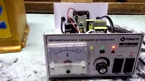 Ремонт зарядного устройства Topauto АЗУ 115