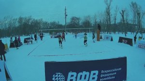 Турнир по снежному волейболу Барнаул девушки