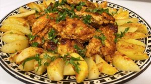 Курица с картошкой 😚