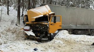 Четыре человека погибли в ДТП с грузовиком под Пензой