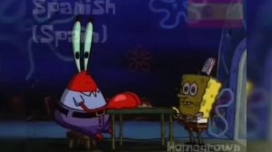 мистер Крабс мне давно пора спать!!! на разных языках но задом наперёд