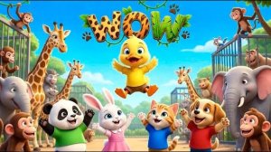 Трогательно! Маленький утенок отправляется в сафари-путешествие, полное сюрпризов 🐤🐘🌿