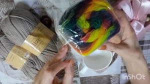 Получила подарок-приз от Марины Минеевой за участие в " сп-носочный календарь-2025"... Спасибо !!!🤗