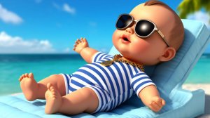 D.J. Пупс в отпуске  на острове Ибица