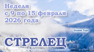 СТРЕЛЕЦ | ТАРО прогноз на неделю с 9 по 15 февраля 2026 года