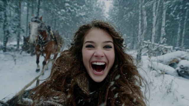 Хочу я трогать падающий снег