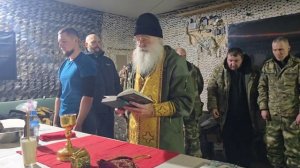 Апти Алаудинов "АХМАТ". Отец Николай у бойцов батальона "Хохла" и отряда "Тимсо"