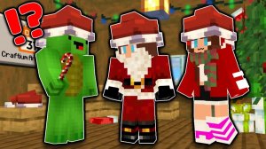 Джей Джей стал САНТОЙ?! Майнкрафт Мультик