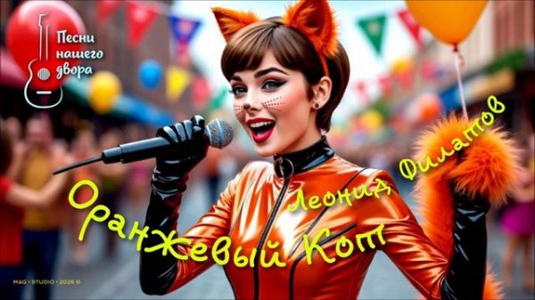 Оранжевый Кот Orange Cat