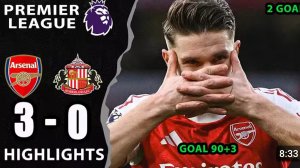 Арсенал — Сандерленд. 07.02.2026. Обзор матча. Апл 25/26, тур 25