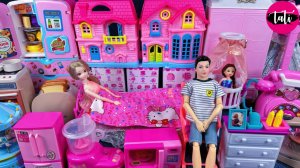 Кукла Барби. Залипательное видео для детей. Распаковка. Игрушки, куклы, машинки. ASMR АСМР