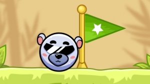 Красный шар. Красный шарик. red ball. roller ball. бегающий шар. бегающий шарик. шарик. шар.