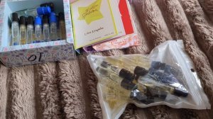 ПЕРЕБИРАЕМ ПРОБНИКИ. ВЫБИРАЕМ НА ЗАТЕСТ АРОМАТЫ.