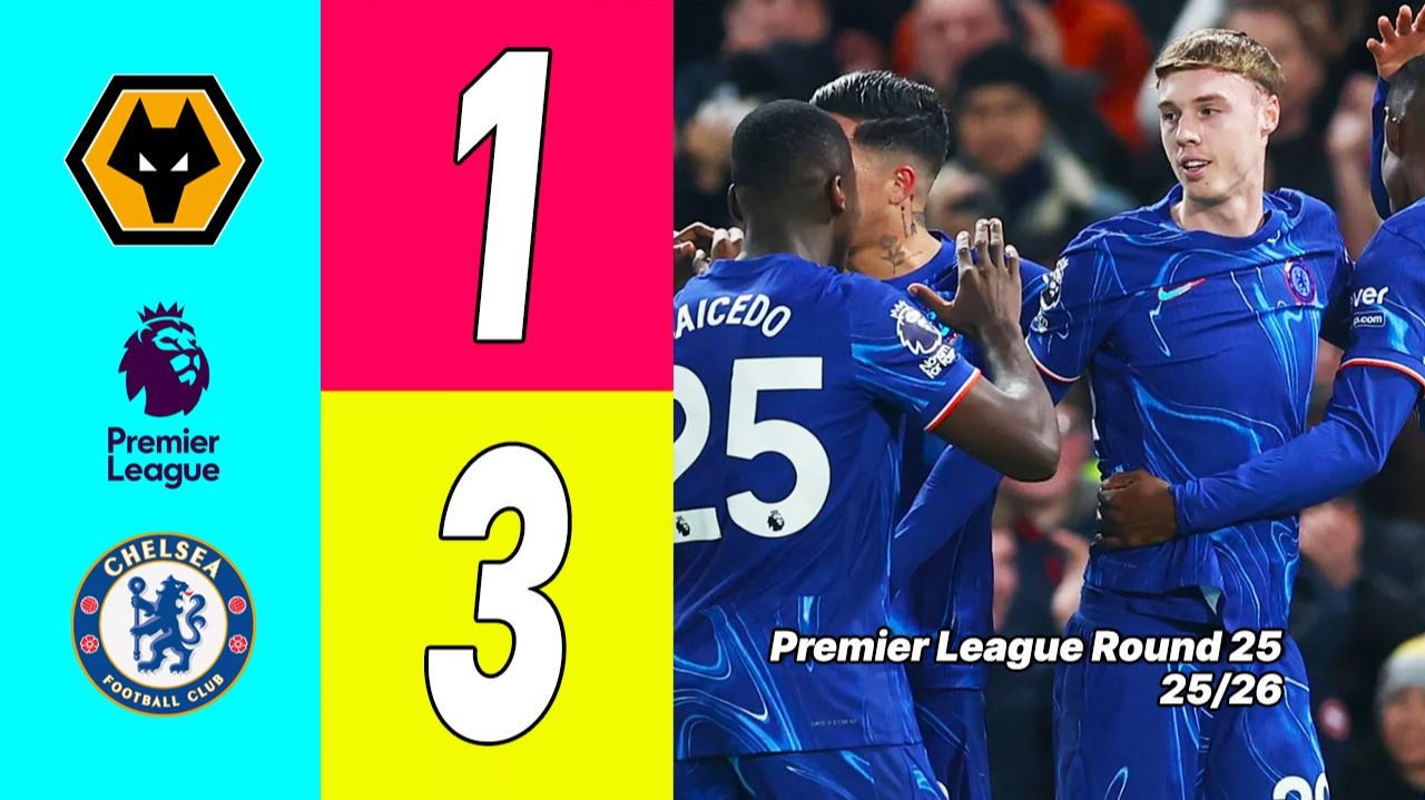 Вулверхэмптон — Челси. 07.02.2026. Обзор матча. Апл 25/26, тур 25 смотреть онлайн