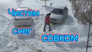 Чистим снег СОВКОМ🫣😁/Солнечная МОРЕВКА/Надо ли СТРИЧЬ КОГТИ котам?