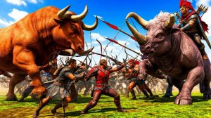 ARBS: ЛУКИ ПРОТИВ ДИНО-БЫКОВ И ОРД ЗЛОДЕЕВ! 🏹🦖🐂