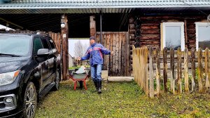 Мы опять в деревне | Деревенская тишина | Заготовка дров | Плов на костре | Нашли карьер | Рыбалка