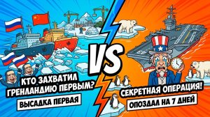 ЧТО ЕСЛИ РОССИЯ И КИТАЙ ВЫСАДИЛИСЬ В ГРЕНЛАНДИИ РАНЬШЕ США?