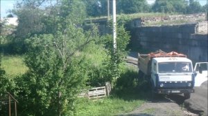 КАМАЗ 55111 Разгрузка