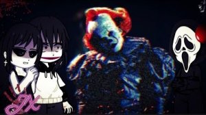 Creepypasta and Horror movies react to It Pennywise  🇧🇷🇺🇸 - Jinx