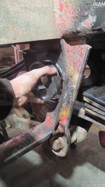 Ремонт и замена балансира подвески BPW