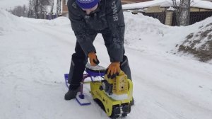 Тест обзор гусеничного модуля 63 кубика