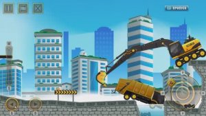 МУСОРОВОЗ УТОНУЛ В РЕКЕ .     МУЛЬТФИЛЬМ. СТРОИТЕЛЬНЫЕ МАШИНКИ.