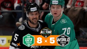 Фонбет Матч Звезд КХЛ 2026 | KHL U23 Stars  – KHL World Stars | Обзор матча