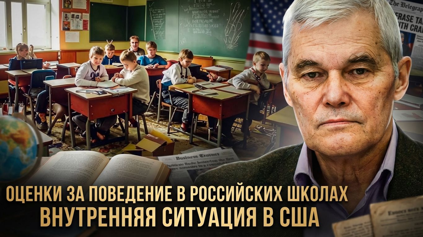 Константин Сивков | Оценки за поведение в российских школах. Внутренняя ситуация в США смотреть онлайн