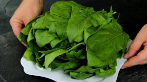 Шпинат за 5 минут. Очень вкусно